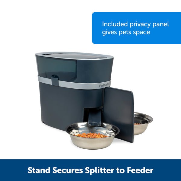 PetSafe 2 Meal Splitter with Bowl for Smart Feed and Healthy Pet Simply Feed