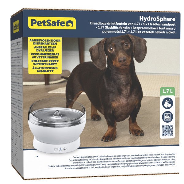 PetSafe HydroSphere 1.7L Cordless Pet Fountain