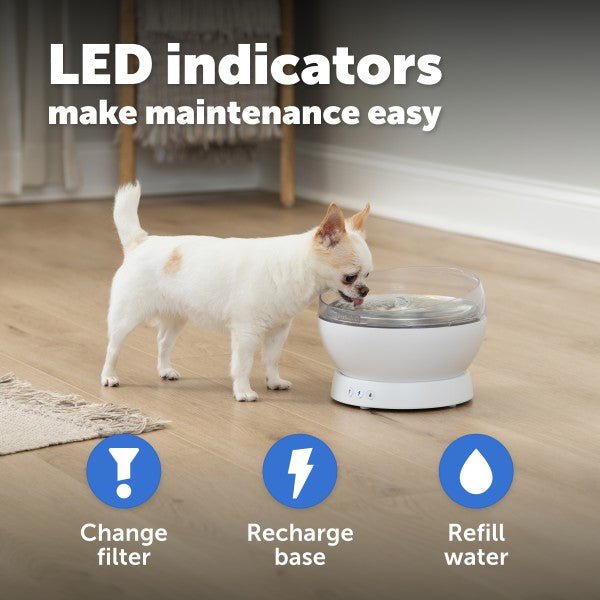 PetSafe HydroSphere 1.7L Cordless Pet Fountain