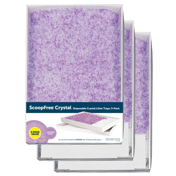 PetSafe® ScoopFree Replacement Crystal Litter Tray, 3-Pack