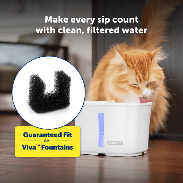 PetSafe® Viva™ Pet Fountain Replacement Foam filters 2pk