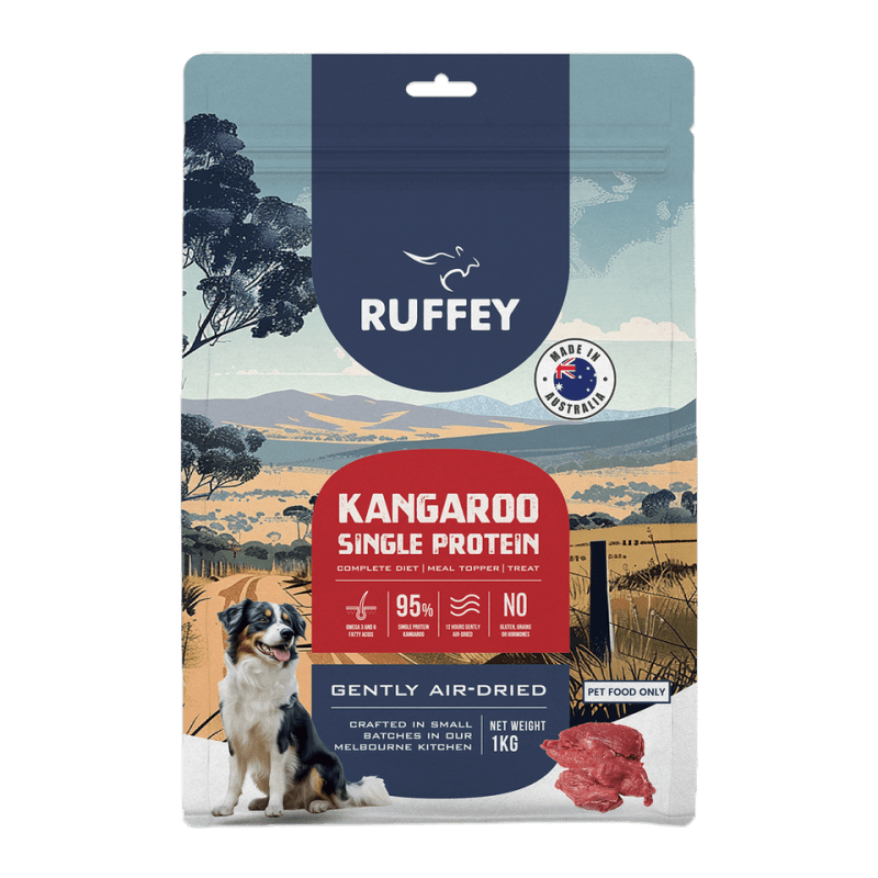 Ruffey Kangaroo Air Dried Dog Food
