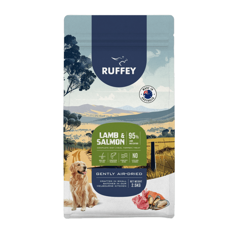 Ruffey Lamb & Salmon Air Dried Dog Food