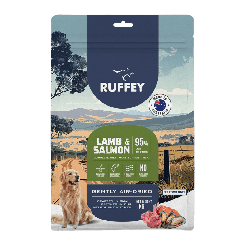 Ruffey Lamb & Salmon Air Dried Dog Food