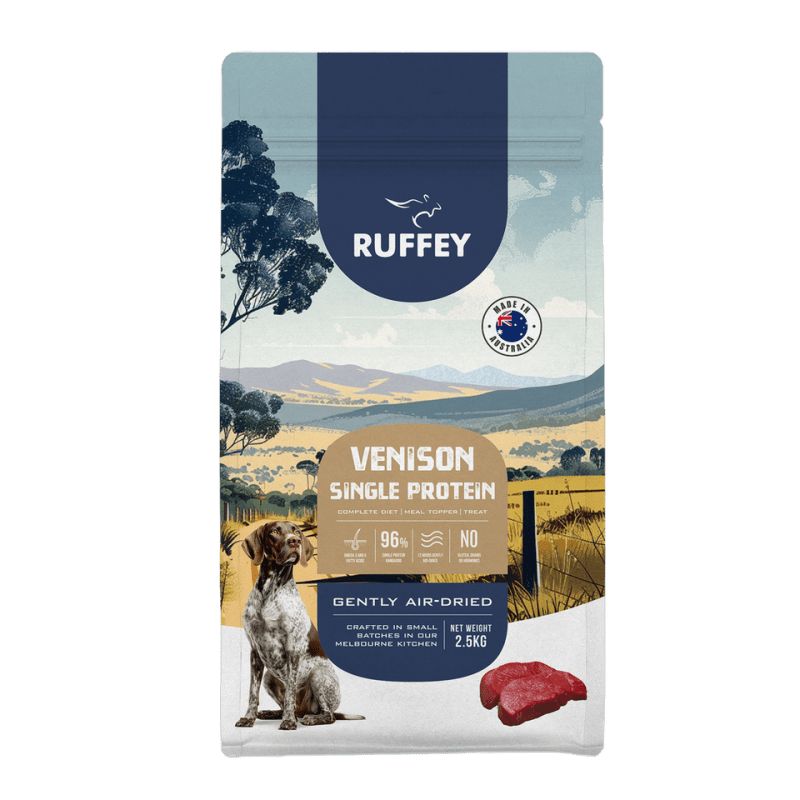 Ruffey Venison Air Dried Dog Food