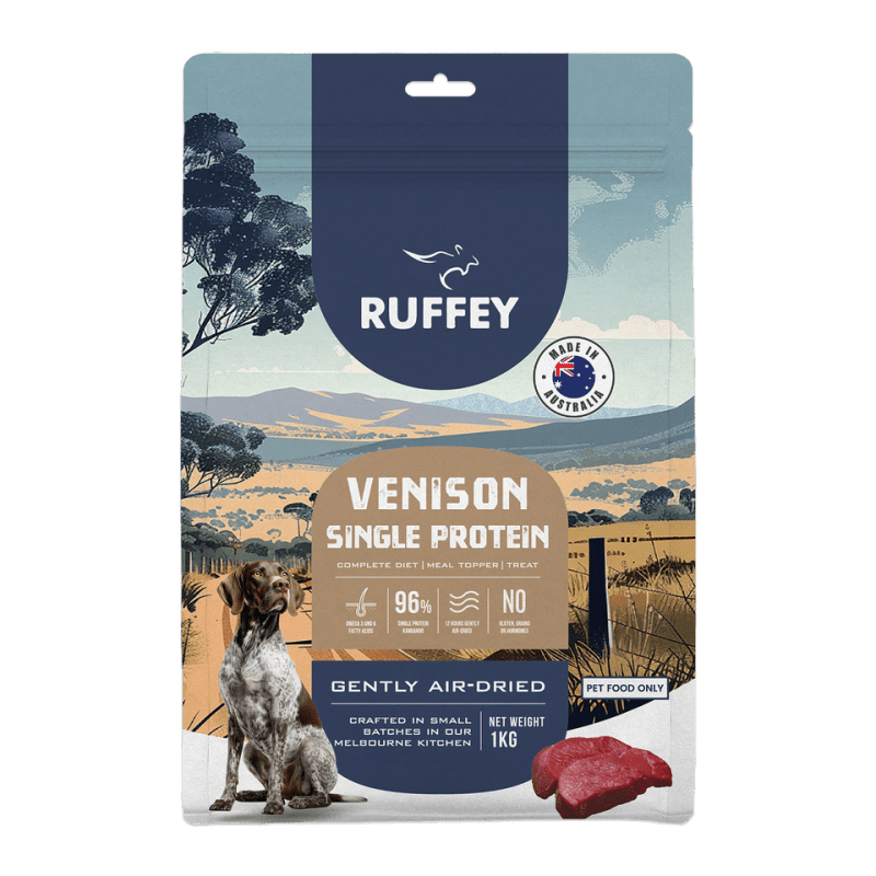 Ruffey Venison Air Dried Dog Food