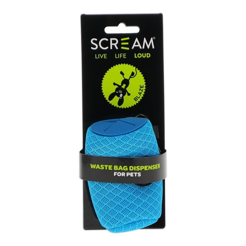 Scream Pet Waste Bag Dispenser W/Clip