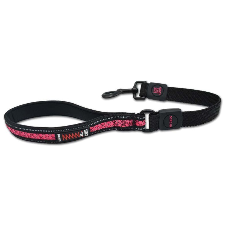 Scream Reflective Bungee Leash With Padded Handle 55cm x 2.5cm