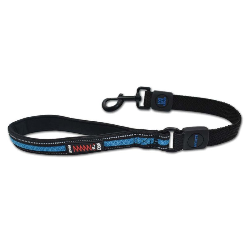 Scream Reflective Bungee Leash With Padded Handle 55cm x 2.5cm