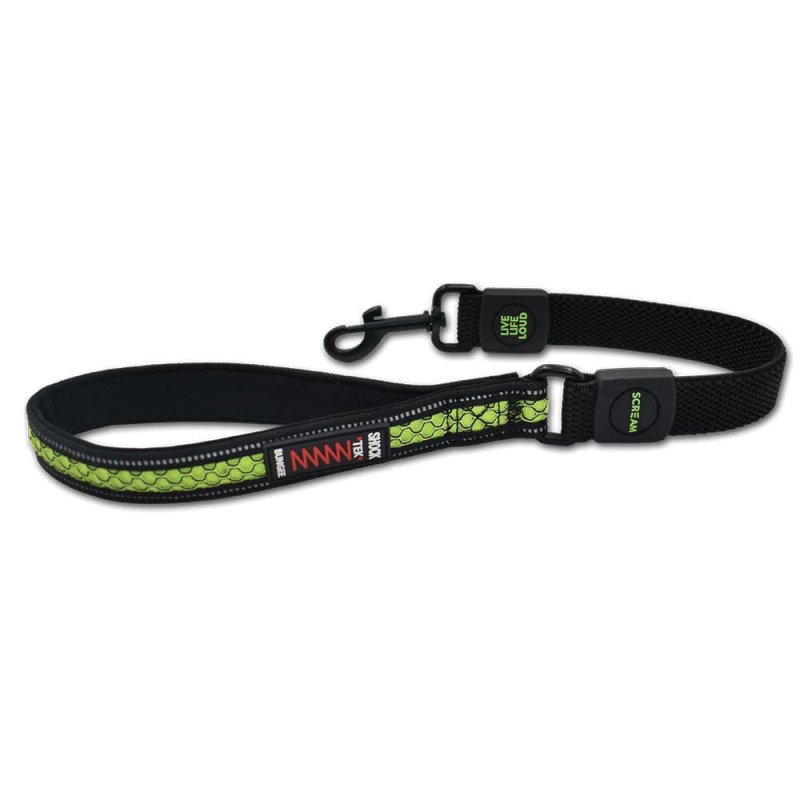 Scream Reflective Bungee Leash With Padded Handle 55cm x 2.5cm
