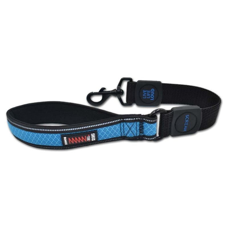 Scream Reflective Bungee Leash With Padded Handle 55cm x 3.5cm