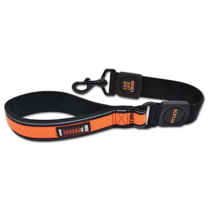 Scream Reflective Bungee Leash With Padded Handle 55cm x 3.5cm