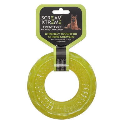 Scream Xtreme Treat Tyre XL - Just For Pets Australia