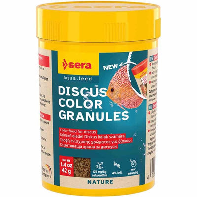 Sera Discus Color Granules 100ml (42g) (1cm) - Just For Pets Australia