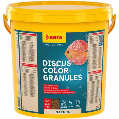 Sera Discus Color Granules 10l (4kg) (3cm) - Just For Pets Australia