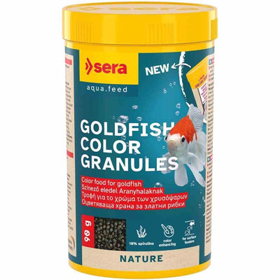 Sera Goldfish Color Granules 250ml (90g) (3cm) - Just For Pets Australia