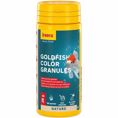 Sera Goldfish Color Granules 50ml (20g) (1cm) - Just For Pets Australia