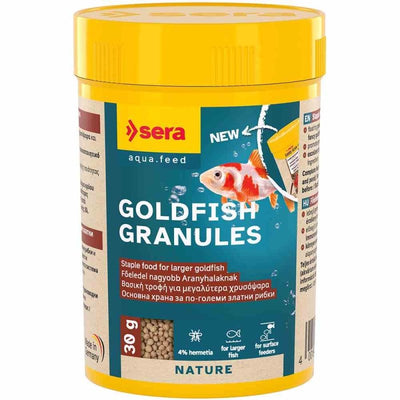 Sera Goldfish Granules 100ml (30g) (2cm) - Just For Pets Australia