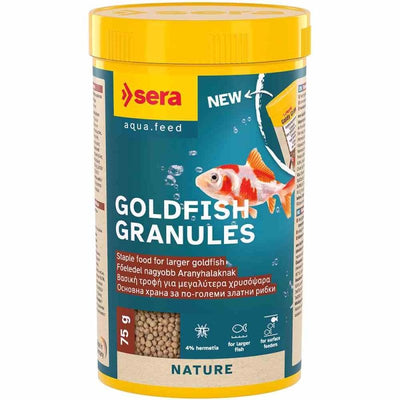 Sera Goldfish Granules 250ml (75g) (3cm) - Just For Pets Australia