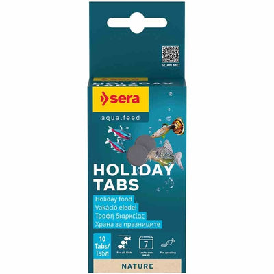 Sera Holiday 10 Tabs (24g) (2cm) - Just For Pets Australia