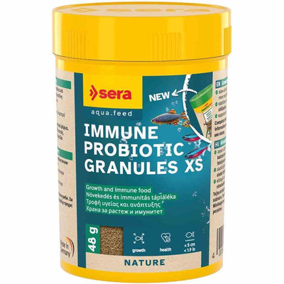 Sera Immune Probiotic Granules Xs 100ml (48g) (1cm) - Just For Pets Australia