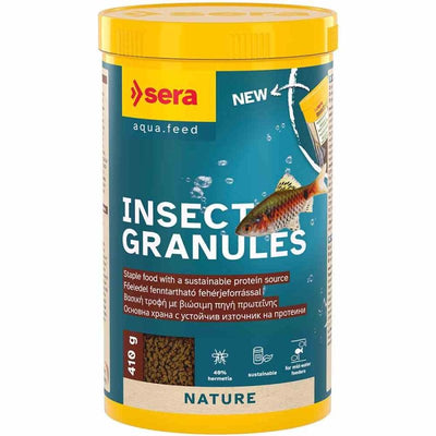 Sera Insect Granules 1000ml (410g) (3cm) - Just For Pets Australia
