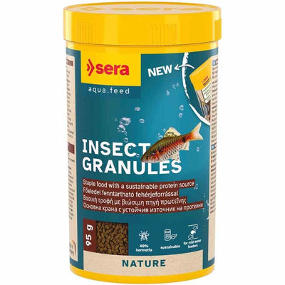 Sera Insect Granules 250ml (95g) (2cm) - Just For Pets Australia