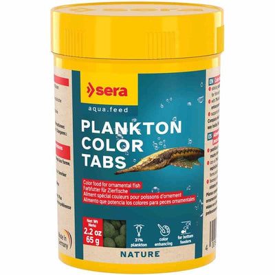 Sera Plankton Color Tabs 100ml (65g) (2cm) - Just For Pets Australia