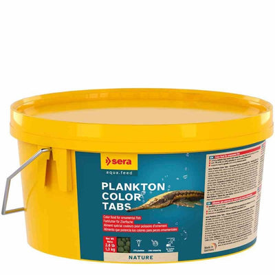 Sera Plankton Color Tabs 2.2l (1.3kg) (3cm) - Just For Pets Australia
