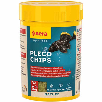 Sera Pleco Chips 100ml (36g) (1cm) - Just For Pets Australia