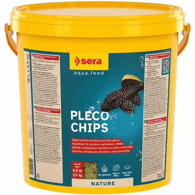 Sera Pleco Chips 10l (3.9kg) (4cm) - Just For Pets Australia