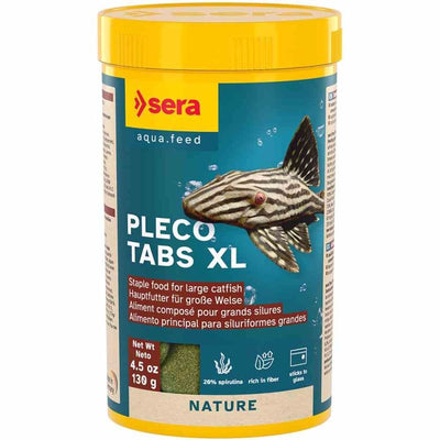Sera Pleco Tabs Xl 250ml (130g) (1cm) - Just For Pets Australia