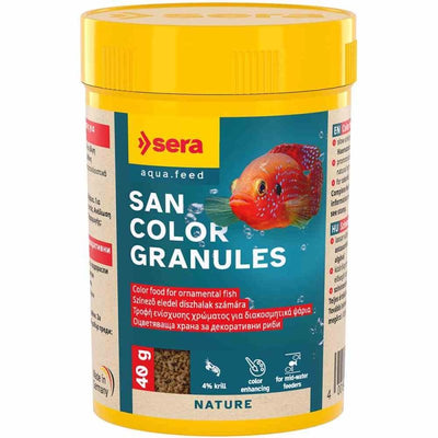 Sera San Color Granules 100ml (40g) (1cm) - Just For Pets Australia
