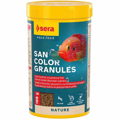 Sera San Color Granules 250ml (100g) (2cm) - Just For Pets Australia