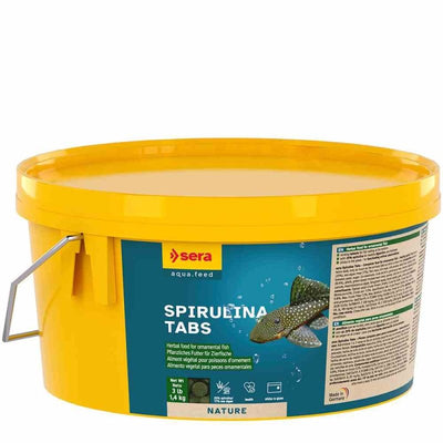 Sera Spirulina Tabs 2.2l (1.4kg) (3cm) - Just For Pets Australia