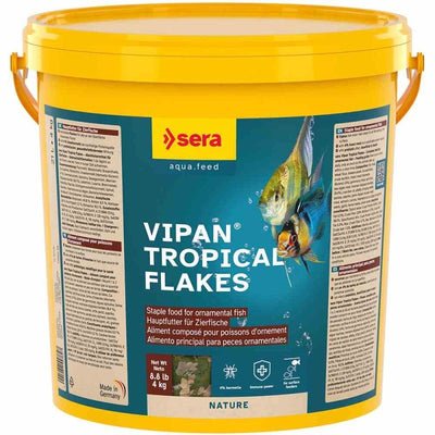 Sera Vipan Tropical Flakes 21l (4kg) (5cm) - Just For Pets Australia