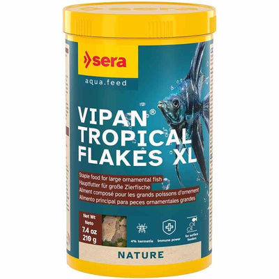 Sera Vipan Tropical Flakes Xl 1000ml (210g) (1cm) - Just For Pets Australia