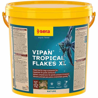 Sera Vipan Tropical Flakes Xl 21l (4kg) (3cm) - Just For Pets Australia