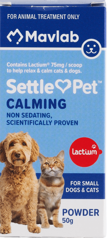 Settlepet Powder Cats & Small Dogs 50gm