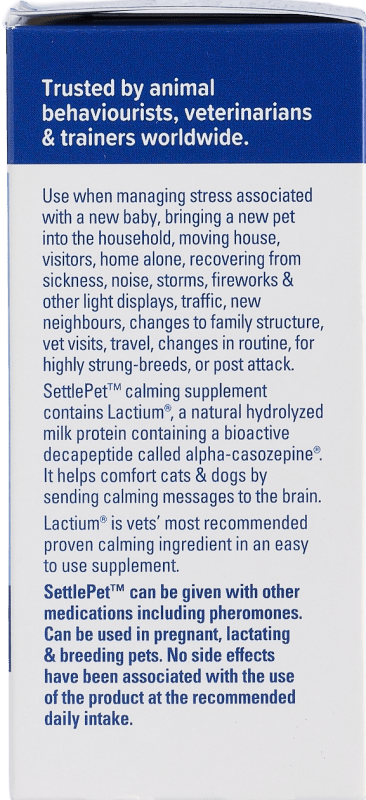 Settlepet Powder Cats & Small Dogs 50gm