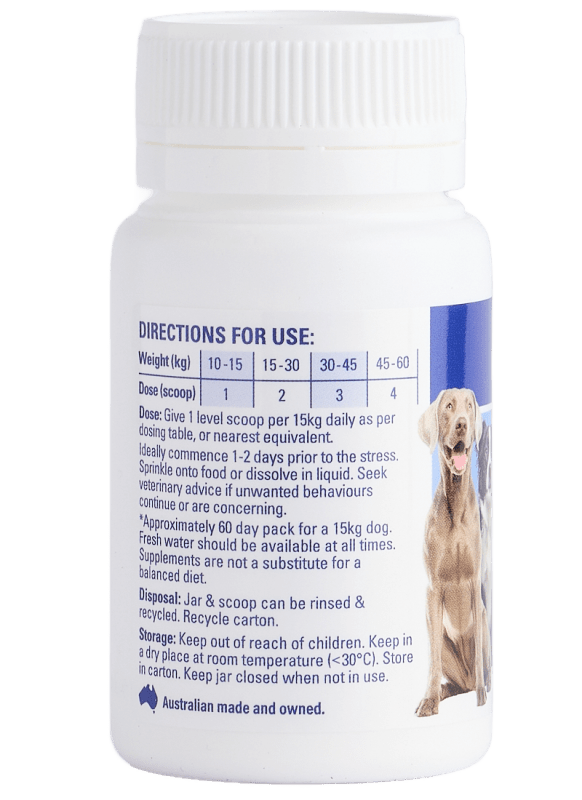 Settlepet Powder Medium To Large Dogs 50gm