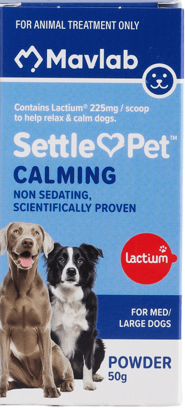 Settlepet Powder Medium To Large Dogs 50gm