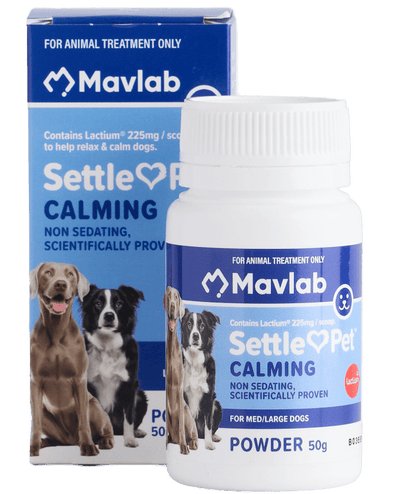 Settlepet Powder Medium To Large Dogs 50gm - Just For Pets Australia