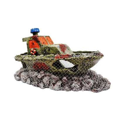 Shipwreck with Net - Just For Pets Australia