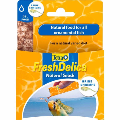Tetra Freshdelica Brine Shrimps 48g (16x3g) (048) - Just For Pets Australia