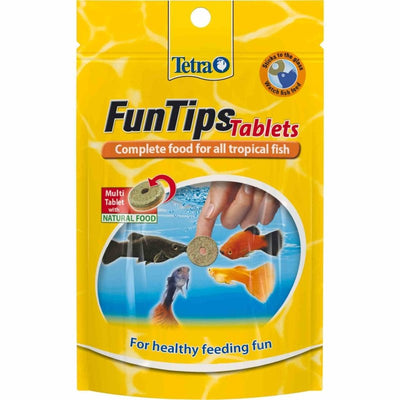 Tetra Fun Tips Tablets 75 Pack 30g (30cm) - Just For Pets Australia