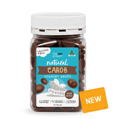 The Pet Project Carob Drops 250g - Just For Pets Australia