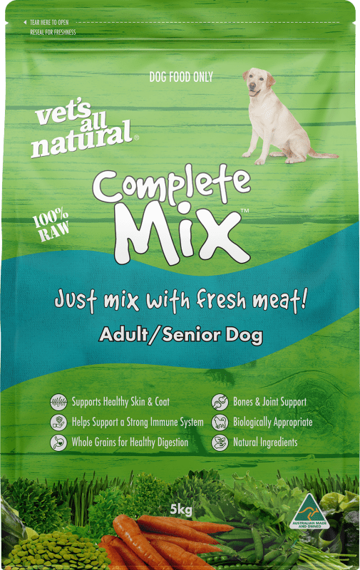 Vets All Natural Complete Mix Adult Senior Raw Dog Food