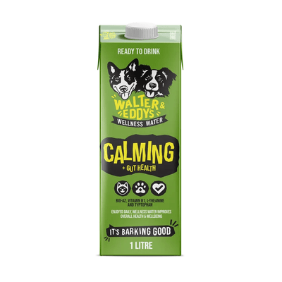 Walter & Eddy's Wellness Water Calming Gut & Health 1L - 6Pack - Just For Pets Australia