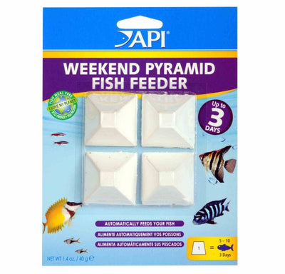 Weekend Pyramid Fish Feeder 4 X 3 Day (136cm) - Just For Pets Australia